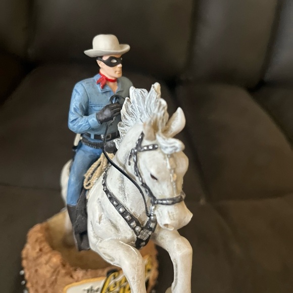The Lone Ranger Figurine Statue Bobble Head By Golden Books Publishing Company - Picture 5 of 10